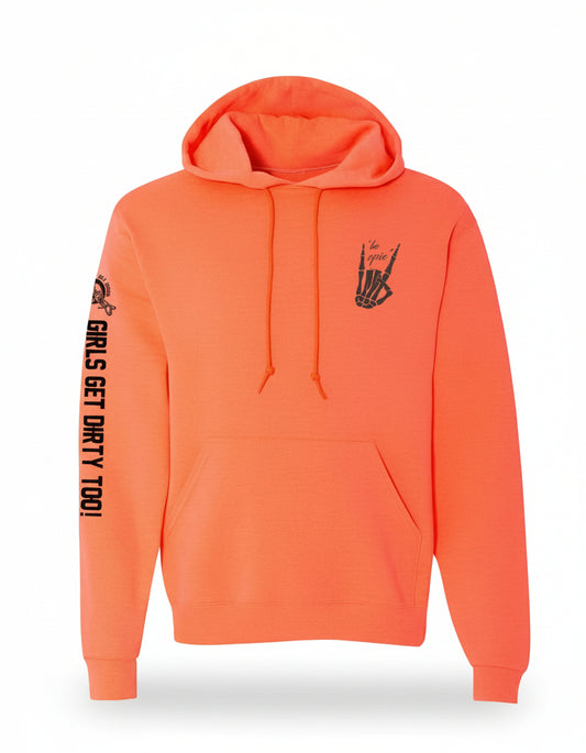 Off Road Vixins Be Epic Pullover Neon Coral