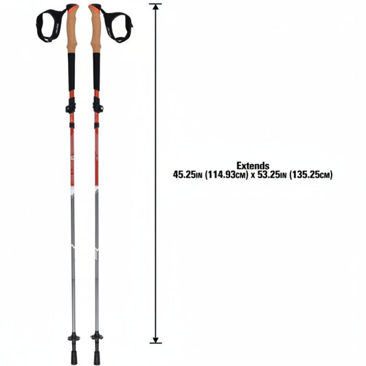Alpha Aluminum Trekking Poles