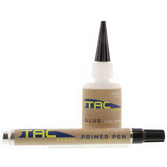 TAC Vanes Fletching Kit with Glue and Primer Pen