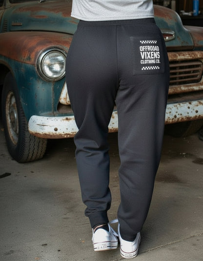 Off Road Vixins Checked Out Jogger Pant