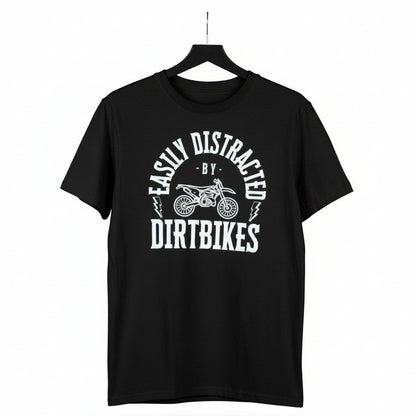 Kids Holeshot Easily Distracted By Dirtbikes Tee