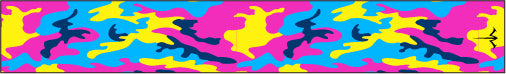 Neon Camo Arrow Wraps
