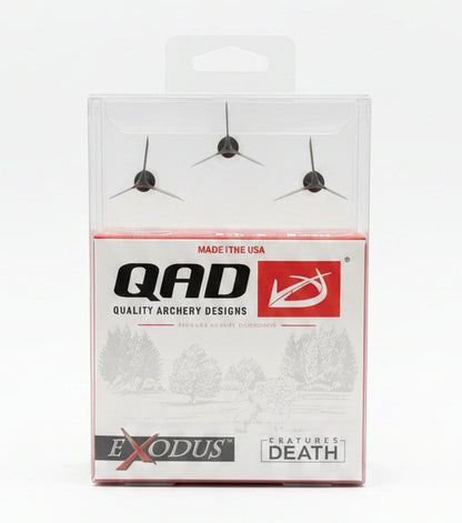 QAD Exodus Broadheads Swept Blade